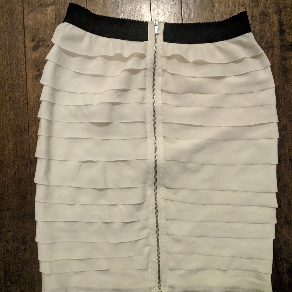 BCBG Ruffle Skirt
